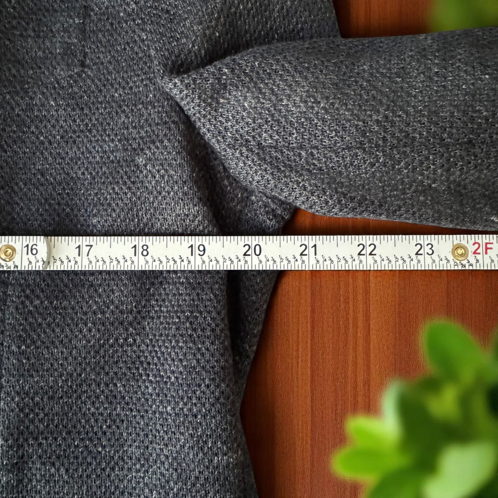 $1650 - Fedeli Damon Linen Jacquard Summer Blazer/Jacket - Navy Blue - 40 / 50 R - Picture 10 of 16